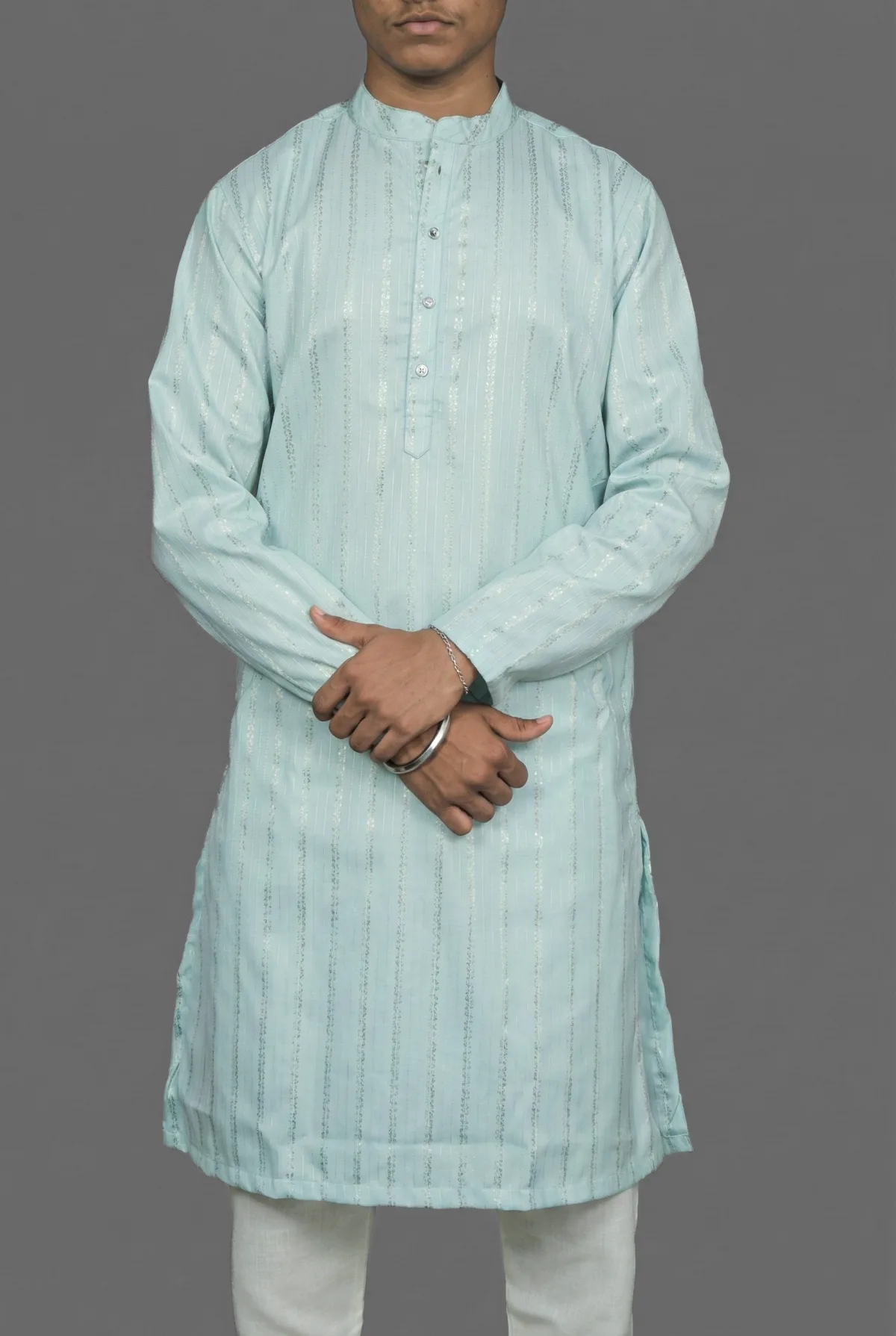 Garden Breeze Mint Kurta view 3