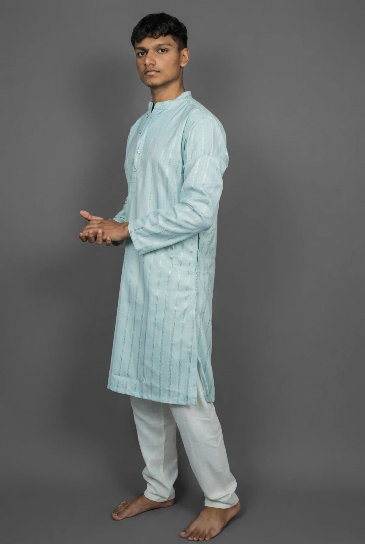Garden Breeze Mint Kurta view 4