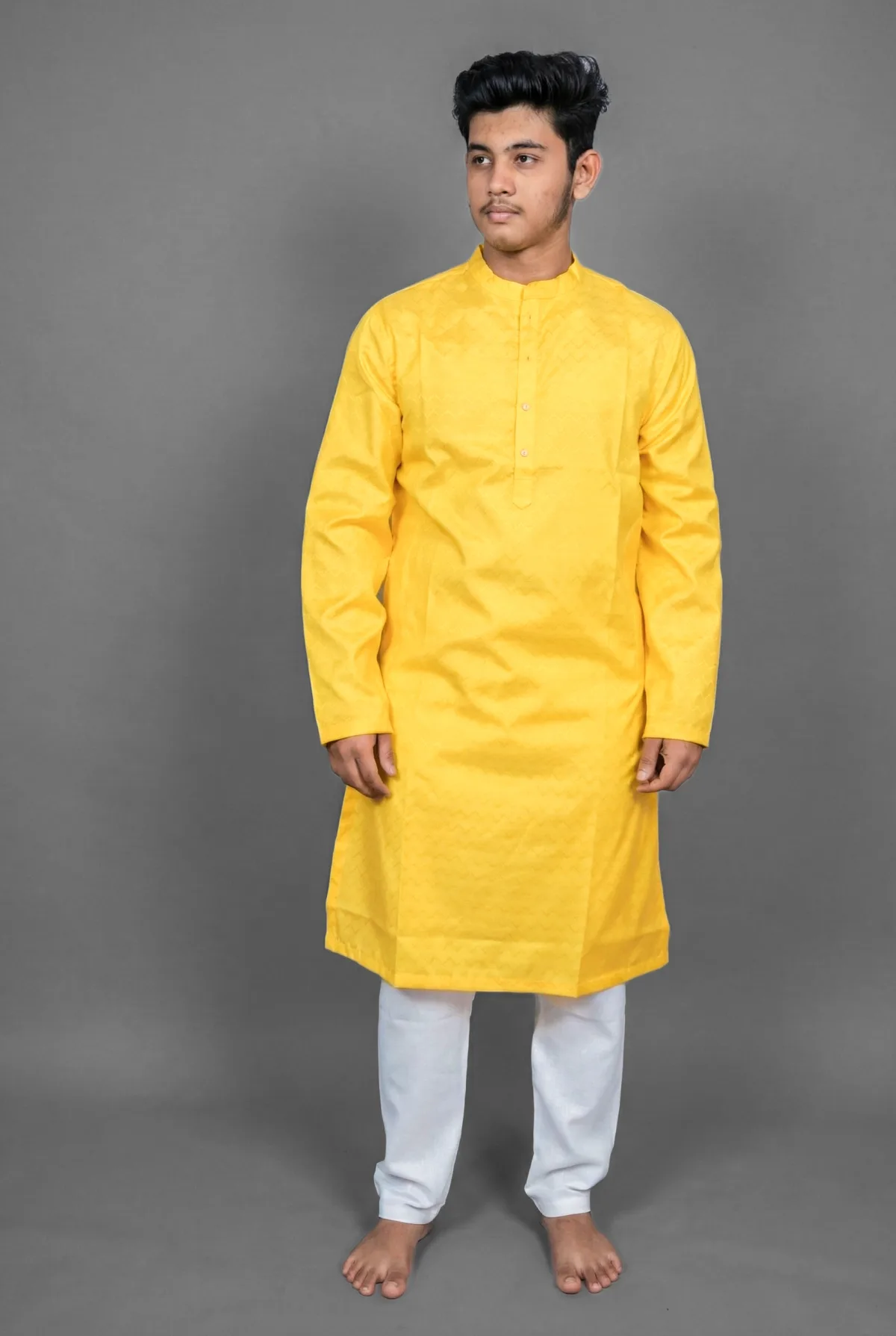 Golden Mustard Yellow Kurta