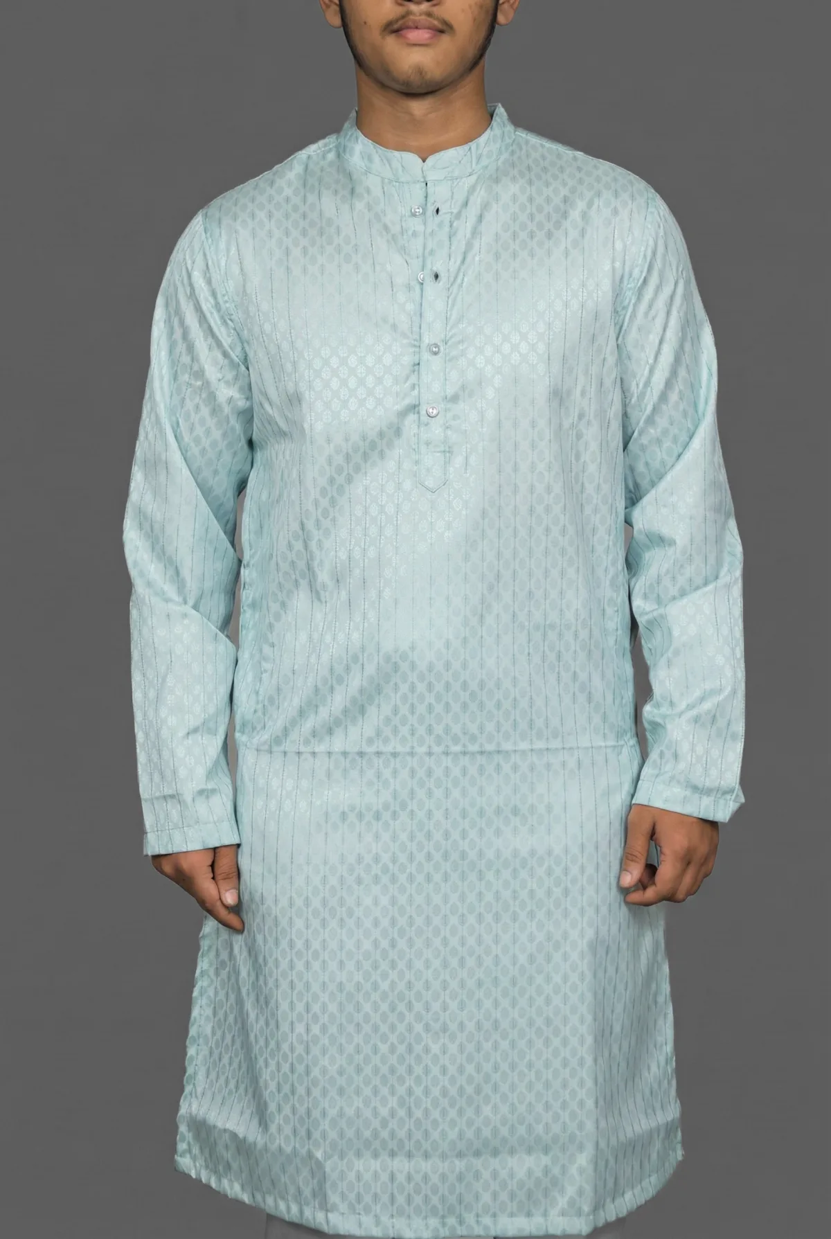 Pistachio Dream Green Kurta view 4