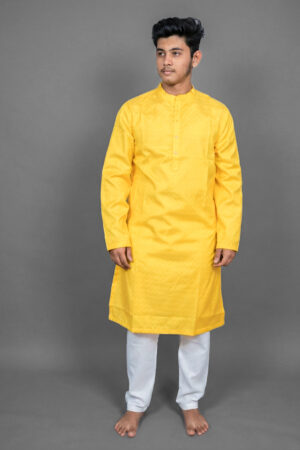 Golden Mustard Yellow Kurta