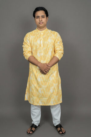 Citrus Deck Yellow Kurta