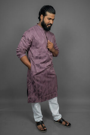 Twilight Berry Purple Kurta