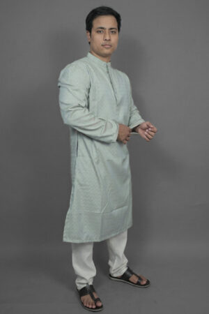 Vintage Aqua Blue Kurta