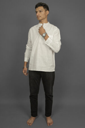 Cotton Cloud White Kurta